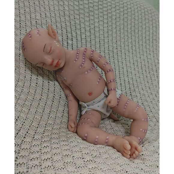 45cm Reborn Baby Dolls Full Body Platinum Soft Silicone Doll 4.96lbs Girl Baby - Picture 1 of 16